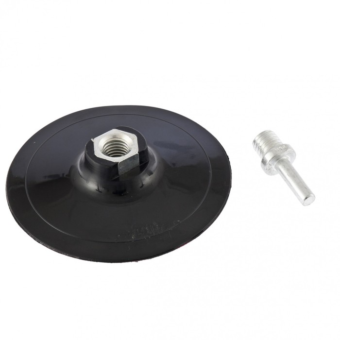 Насадка MATRIX, для дрели и УШМ с липучкой, 115 мм, гибкая