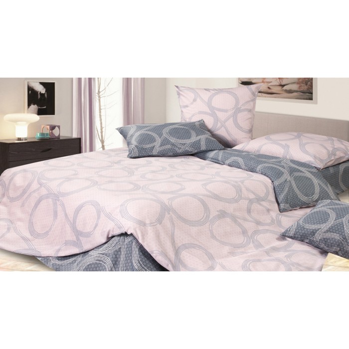 КПБ "Солярис" 2 сп., 220х240 см, 175х215 см, 50х70 см, 70х70 см по 2 шт., сатин