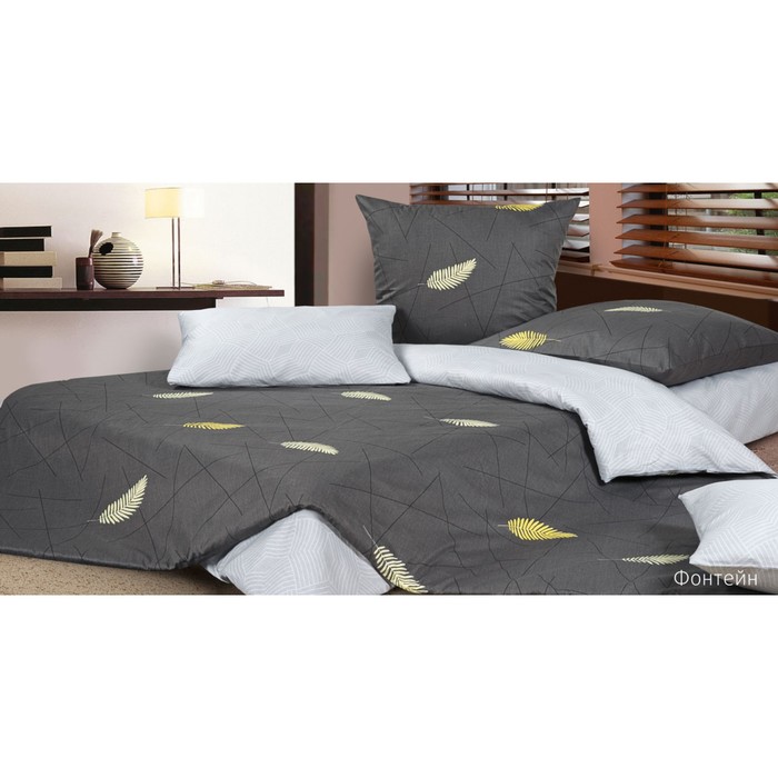 КПБ "Фонтейн" евро, 220х240 см, 200х220 см, 50х70 см, 70х70 см по 2 шт., сатин
