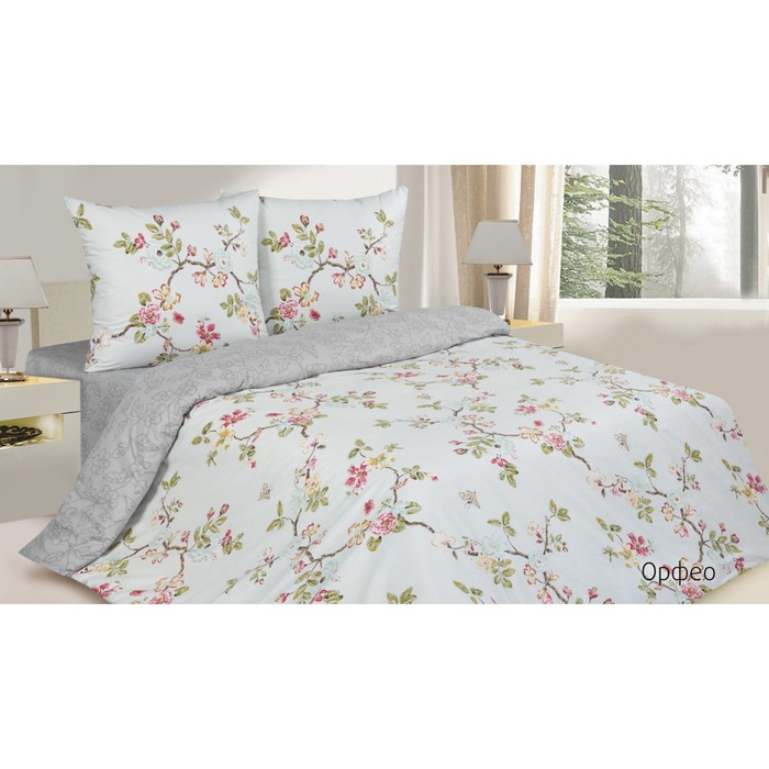 КПБ "Орфео" евро, 215х220 см, 200х220 см, 70х70 см-2 шт., поплин