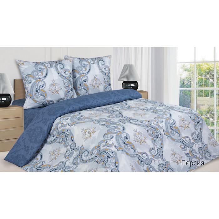 КПБ "Персия" евро, 215х220 см, 200х220 см, 70х70 см-2 шт., поплин