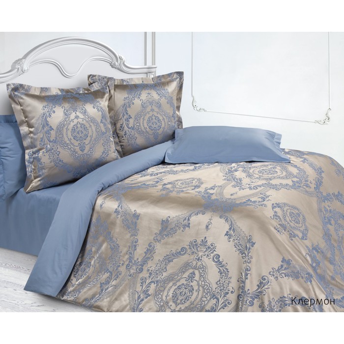 КПБ "Клермон" 2 сп макс, 220х240 см, 175х215 см, 50х70 см, 70х70 см по 2 шт., жаккард