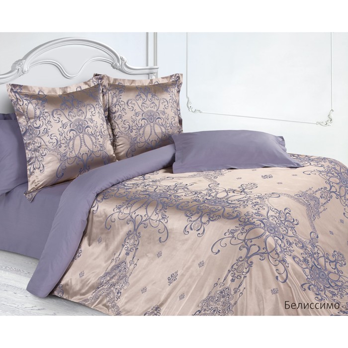 КПБ "Белиссимо" дуэт, 220х240 см, 145х215 см-2 шт., 50х70 см, 70х70 см по 2 шт., жаккард