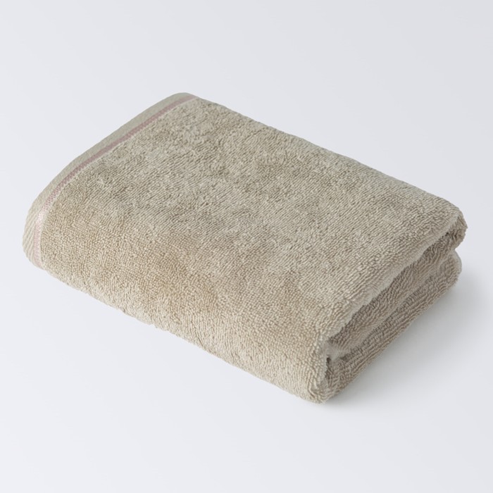 Полотенце "Орхидея", размер 70х130 см, светло-серый