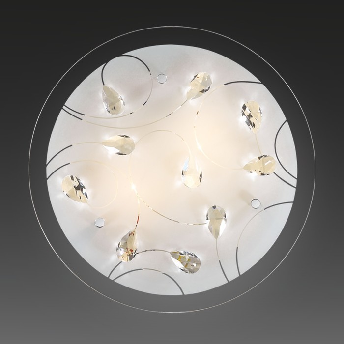 Светильник 20W LED 4000К белый 32x32x9см