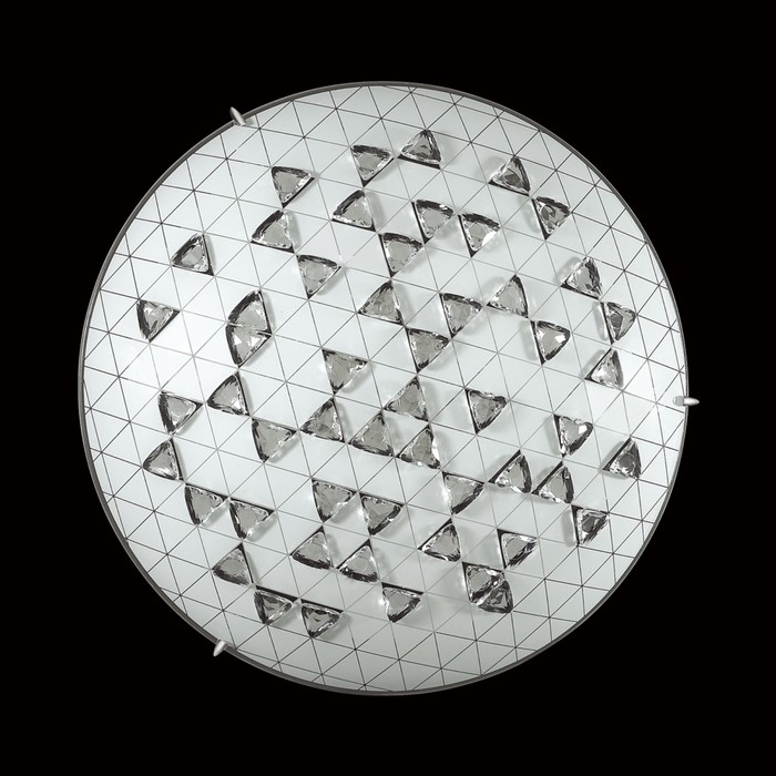 Светильник 48W LED 4000К хром, белый 40x40x9,8см