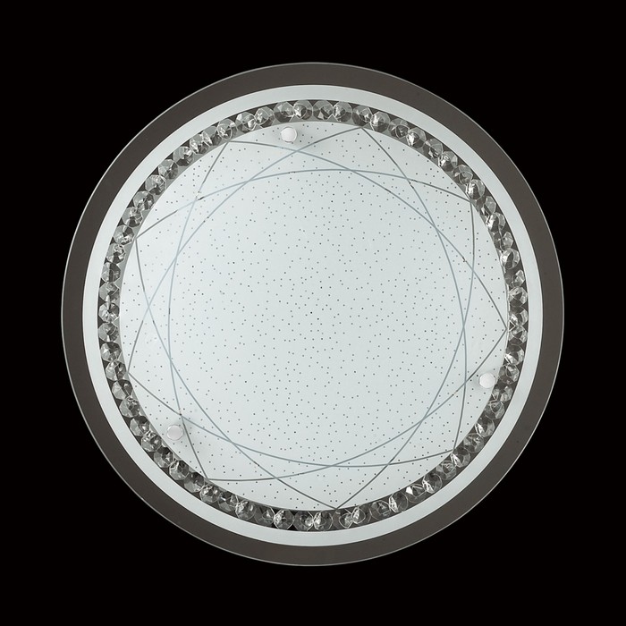 Светильник 48W LED 3200К-6200К ПДУ хром, белый 44x44x9,7см