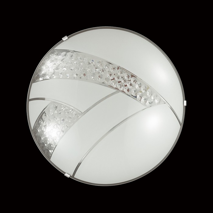 Светильник 24W LED 4000К хром, белый 30x30x6,7см