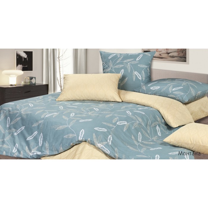 КПБ "Монтана" евро, 220х240 см, 200х220 см, 50х70 см, 70х70 см по 2 шт., сатин