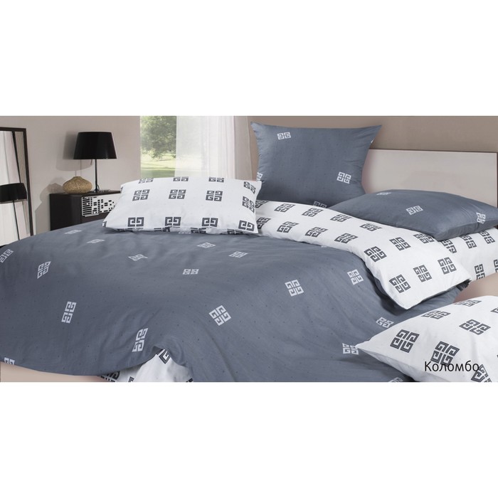 КПБ "Коломбо" 2 сп., 220х240 см, 175х215 см, 50х70 см, 70х70 см по 2 шт., сатин