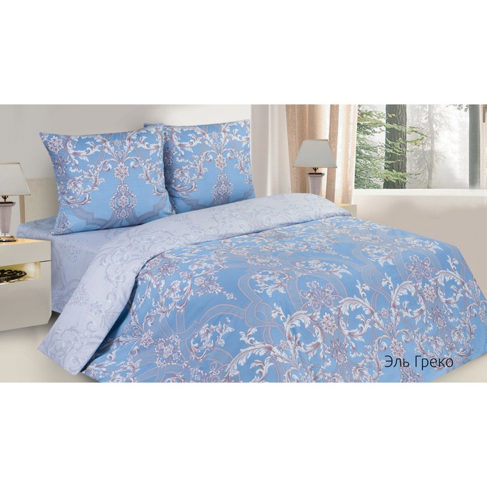КПБ "Эль Греко" 2 сп макс., 215х220 см, 175х215 см, 70х70 см-2 шт., поплин