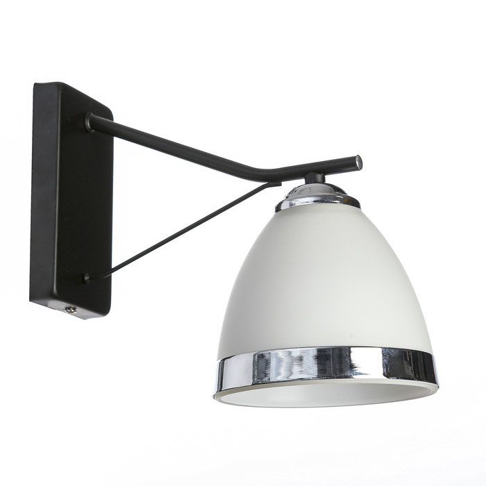 Бра "Ионна" 1х60Вт E27 венге-хром