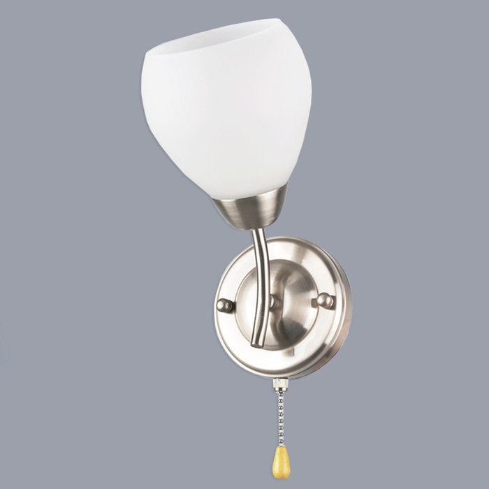 Бра "Анабель" 1х40Вт E27 хром-никель 16x11x24 см.