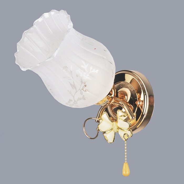 Бра "Милана" 1х40Вт E27 золото