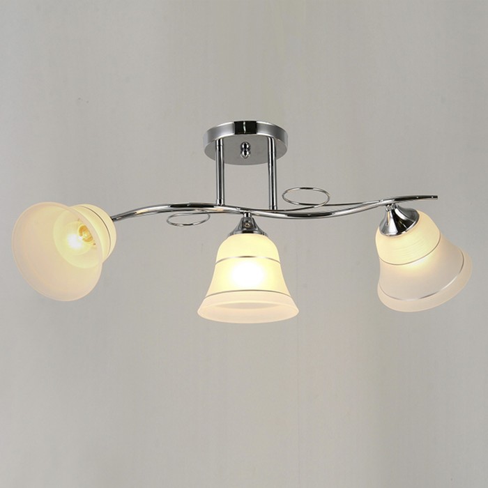 Люстра "Венера" 3х40Вт E27 хром 61,5x61,5x26 см.