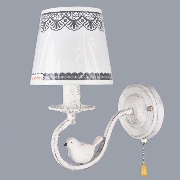 Бра "Вилора" 1х40Вт E14 белый 24x14x26 см.