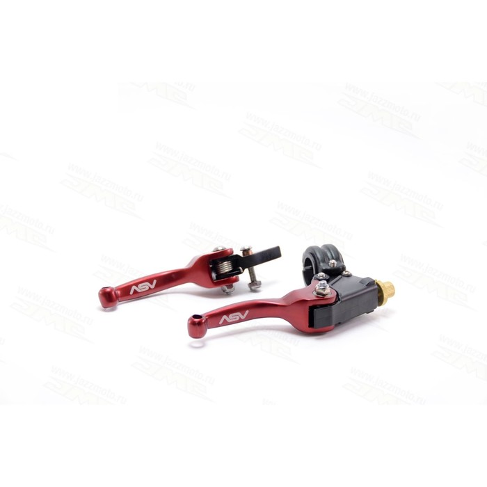 Ручка сцепления и тормоза ASV, набор, красный