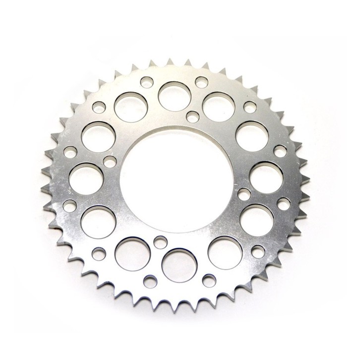 Звезда ведомая, JMC, CNC 428, серебро, 43Т