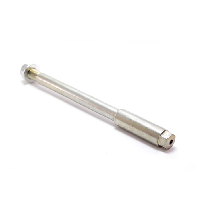 Ось колеса, JMC, передняя, 220х15 мм, зажимная часть 60 мм