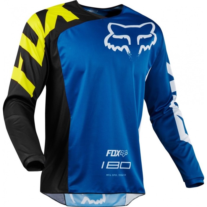 Джерси FOX 180 Race Jersey, синий, размер L
