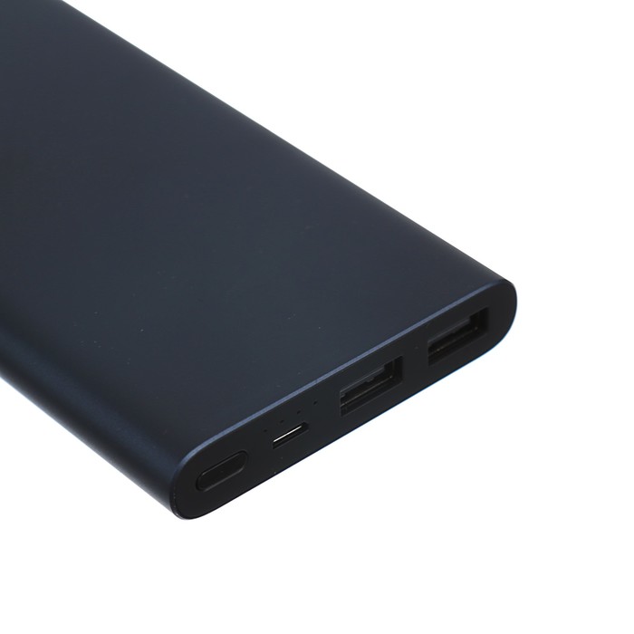 Аккумулятор внешний New xiaomi powerbank 2 10000 мАч, 2USB, черный