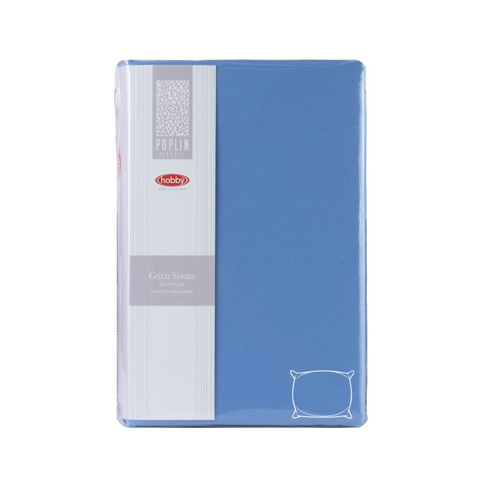 Набор наволочек, 50х70 см-2 шт., цвет синий