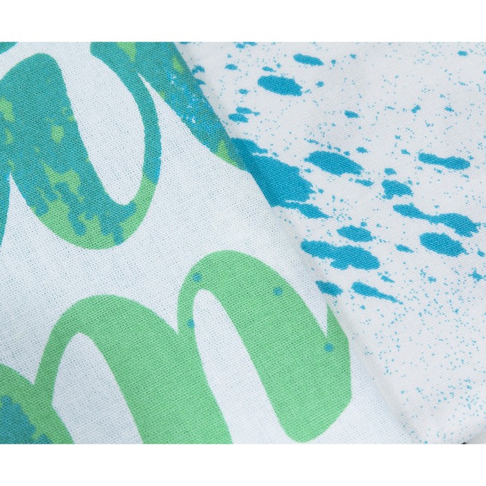 КПБ Live Music 1,5 сп., 160х240 см, 160х220 см, 50х70 см, 70х70 см по 1 шт., зелёный