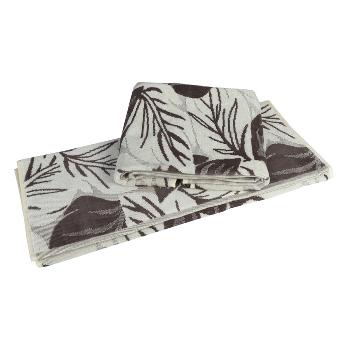 Полотенце махровое Autumn, размер 100х150 см, визон, 500 г/м2