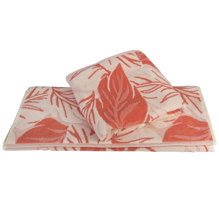 Полотенце махровое Autumn, размер 70х140 см, персиковый, 500 г/м2