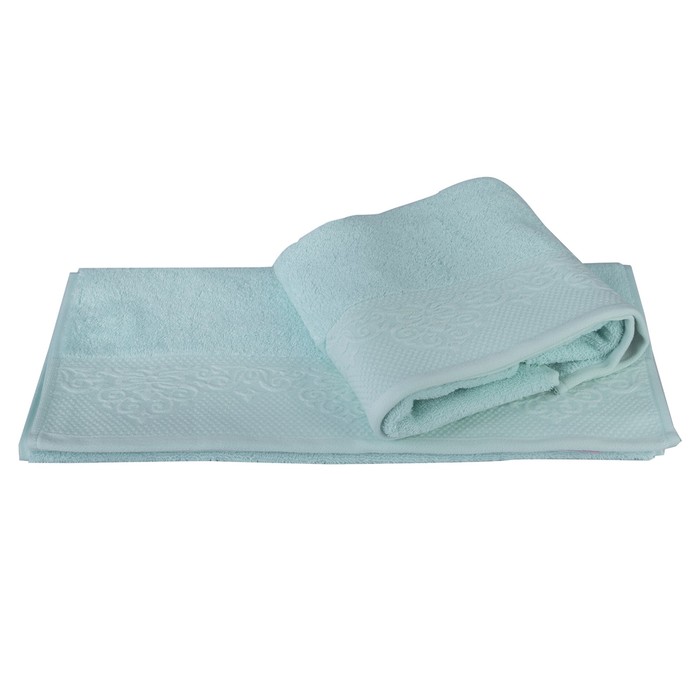 Полотенце махровое Alice, размер 70х140 см, бирюзово-зелёный, 480 г/м2