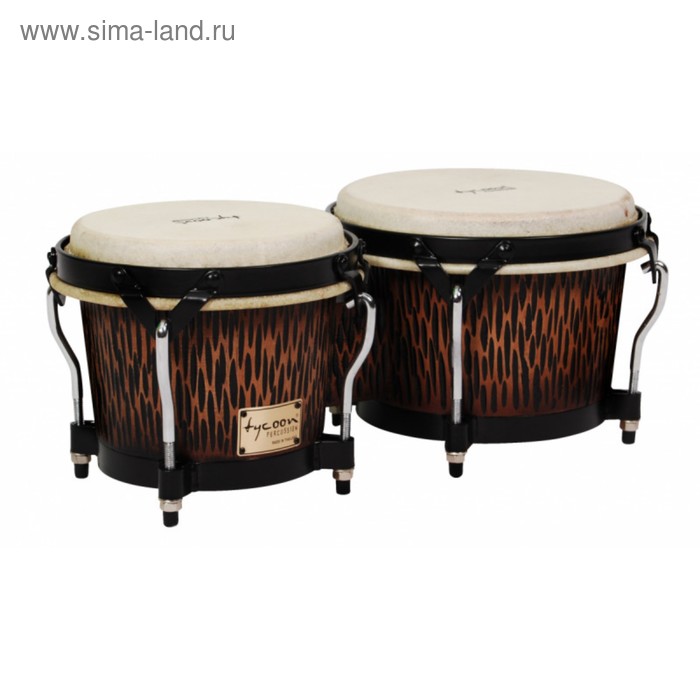 

Бонго TYCOON STBS-B CO - 7"(18см) x 8½"(22см), корпус: дуб, цвет: коричневый