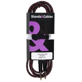 

Кабель STANDS CABLES GC-039-3 - распаянный инструментальный Jack-Jack,3 м.