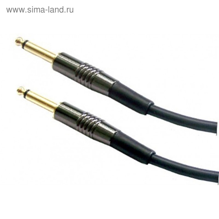 

Кабель STANDS & CABLES GC-080-3 Инструментальный 3 м. Разъемы: Jack 6,3мм. Моно
