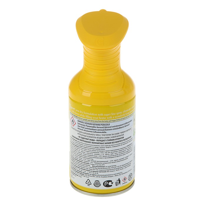 Освежитель воздуха аэрозольный Charm "Lemon Verbena & Cucumber", 250 мл