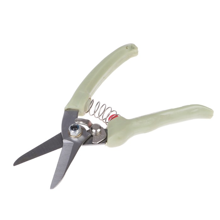 Ножницы садовые, 7" (18 см), пластиковые ручки
