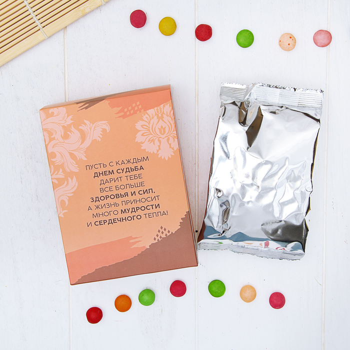 Чай черный пряный апельсин "Любимой бабушке", 50 г