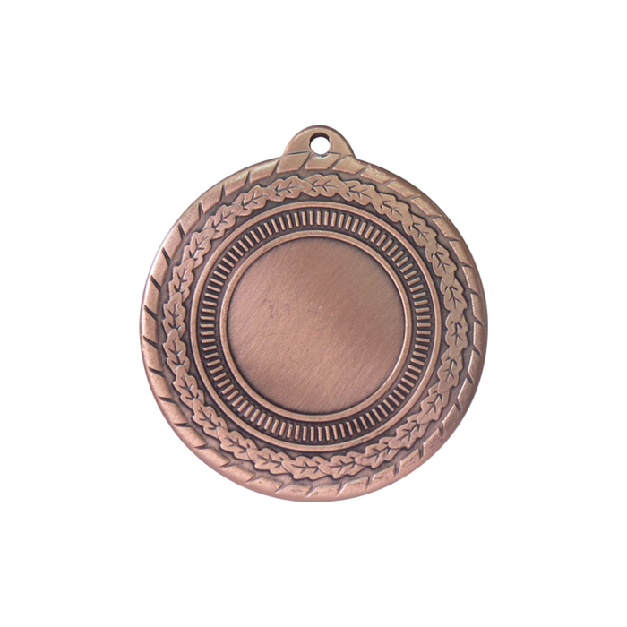 Медаль призовая "бронза", под нанесение, D-5см (42504)