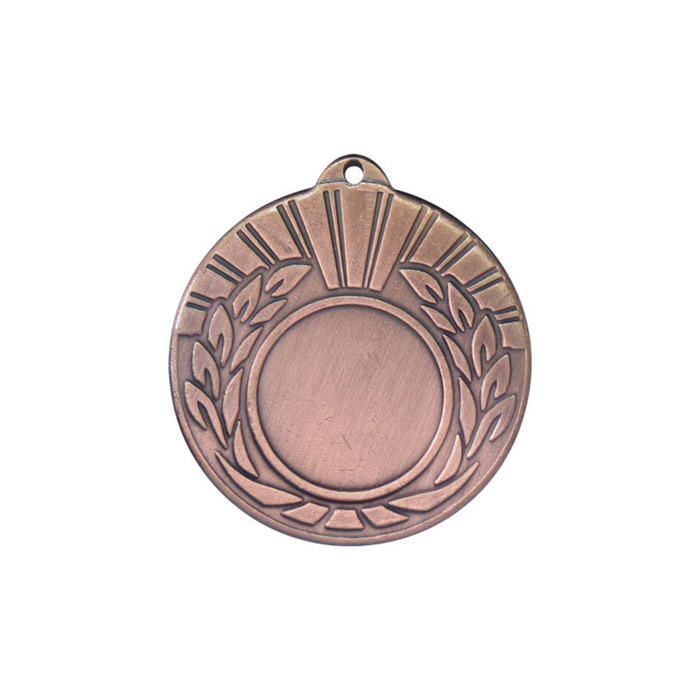 Медаль призовая "бронза", под нанесение, D-5см (40803)