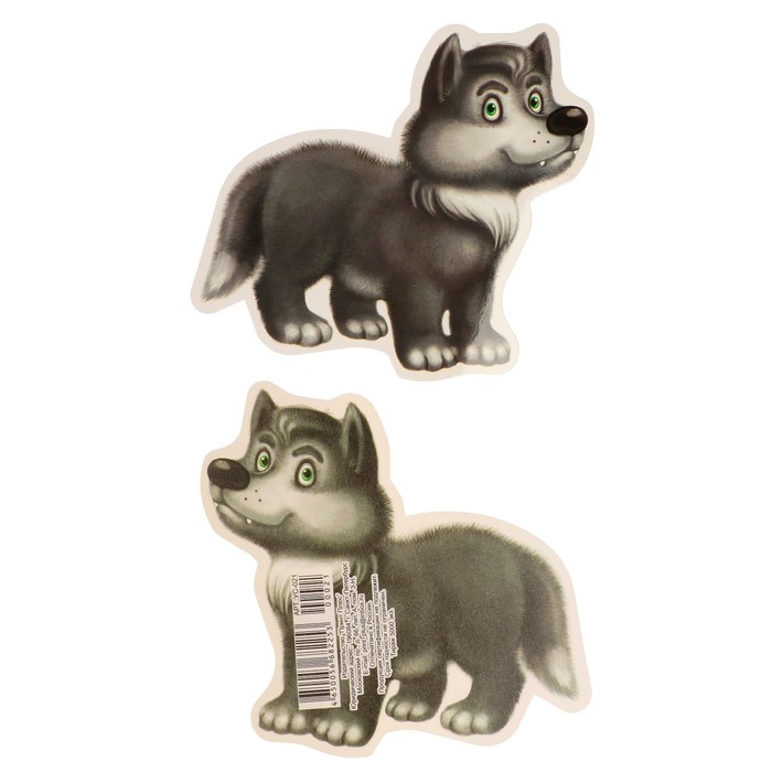 Украшения на скотче "Волк" 100х120мм