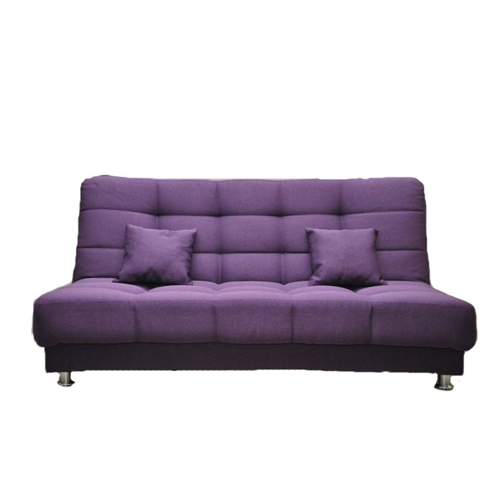 Диван "Идальго" с подушками, бельевой ящик, механизм книжка, ткань Арбен, цвет багама виолет   36481