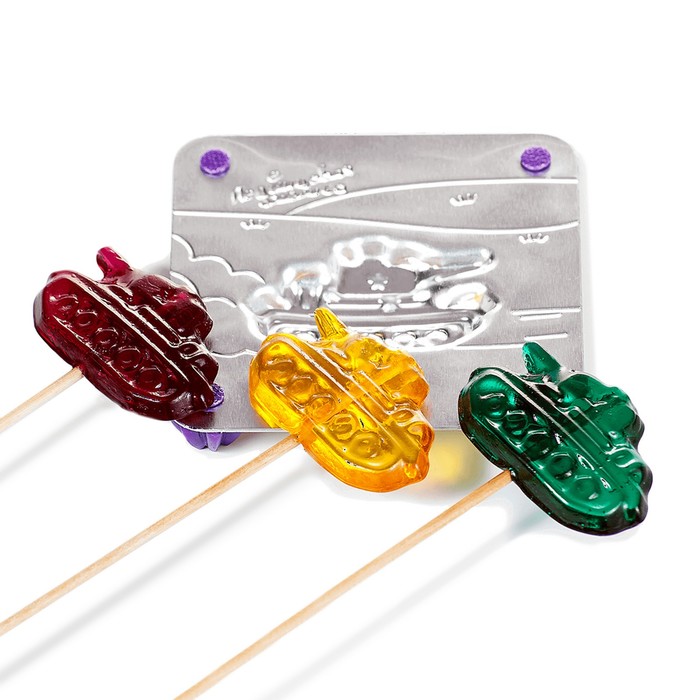 Форма "Танк" для приготовления леденцов и мармелада, цвет МИКС