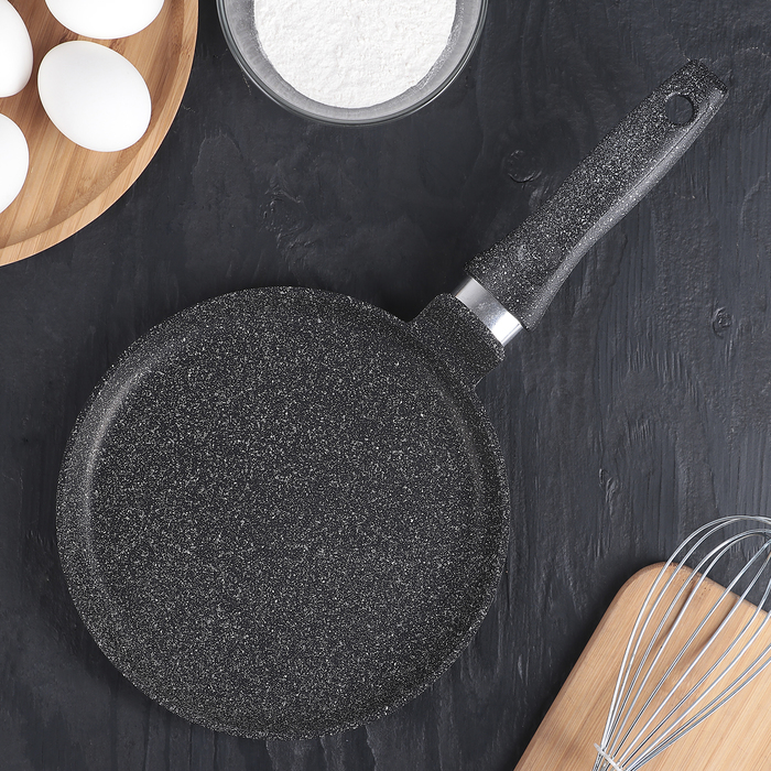 Сковорода 20 см "Блинная", с пластиковой ручкой