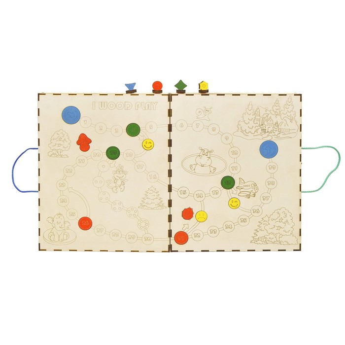 Бизиборд "Чемодан", складной