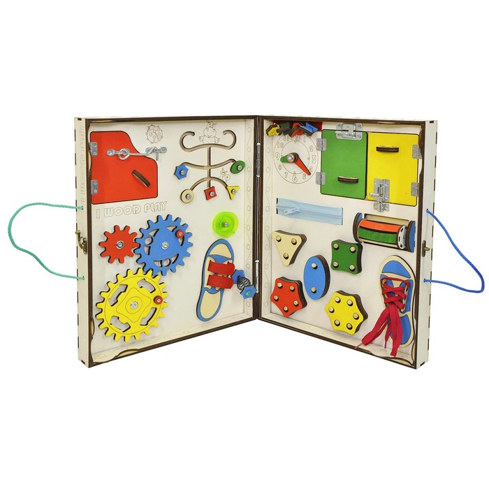 Бизиборд "Чемодан", складной