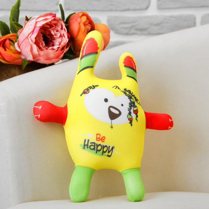 Игрушка-антистресс Зай Чо "Будь счастлив"