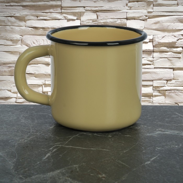 Кружка 250 мл "Сентябрь", цвет кремовый