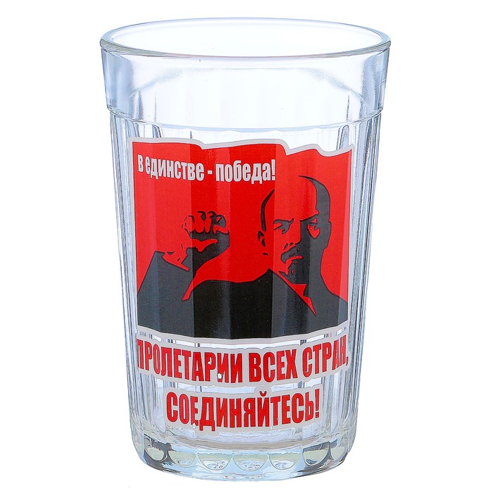 Стакан граненый "В единстве - победа!"