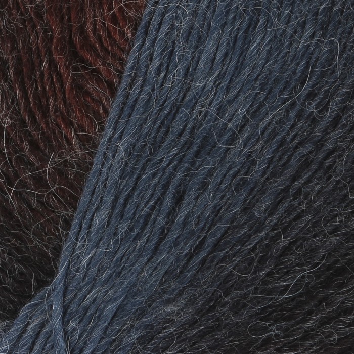 Пряжа "Arya Ebruil" 10%альпака, 10%шерсть, 80%акрил 550м/100гр (86402 принт)