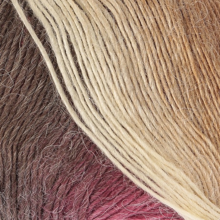 Пряжа "Arya Ebruil" 10%альпака, 10%шерсть, 80%акрил 550м/100гр (86406 принт)