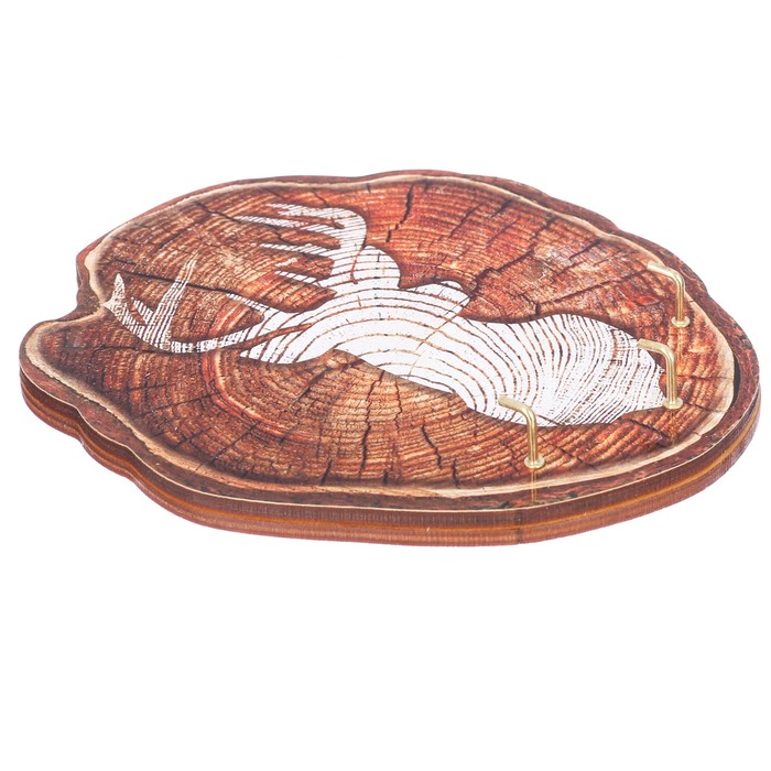 Ключница деревянная "Олень"